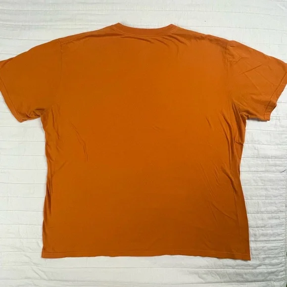 The North Face Logo Orange Tee 100% Cotton Men’s XXl - Picture 7 of 7